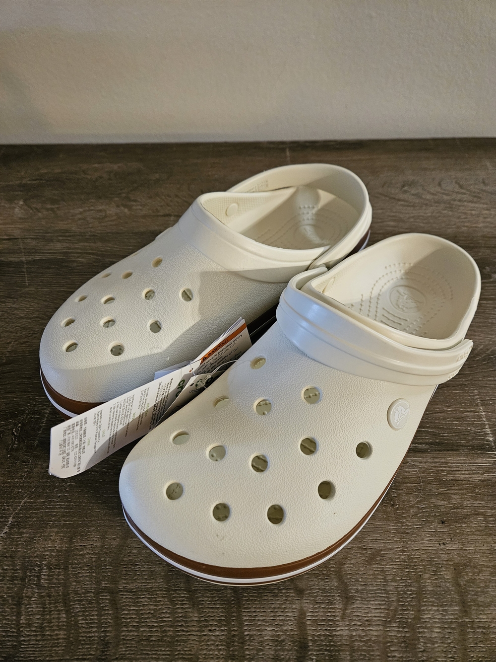 CROCS Crocband Gum Clog Size M10/W12